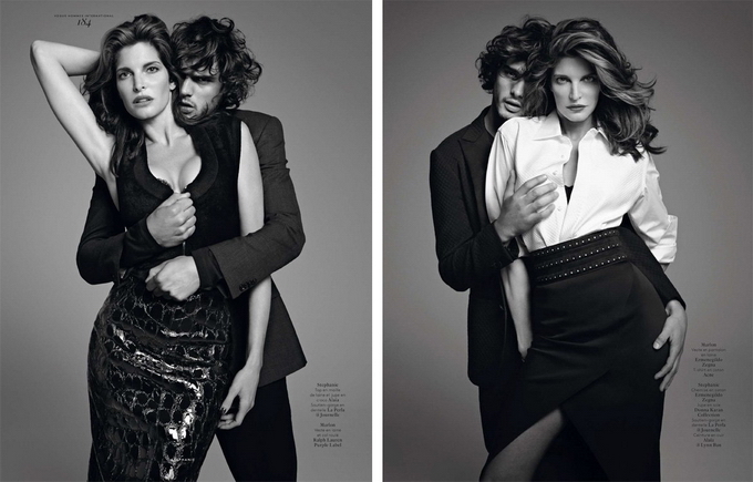 Marlon Teixeira & Stephanie Seymour for Vogue Hommes International 0ab79 SeymourRichardson03 Marlon Teixeira & Stephanie Seymour for Vogue Hommes International