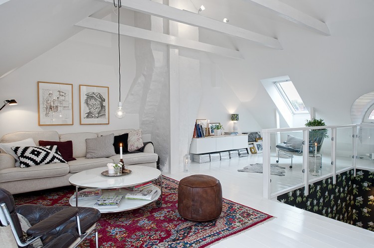 An Spectacular Scandinavian Two Floor Apartment 186 750x498 An Spectacular Scandinavian Two Floor Apartment