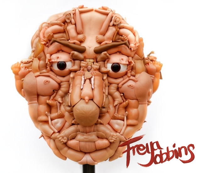 1o51 Toys sculptures by Freya Jobbins