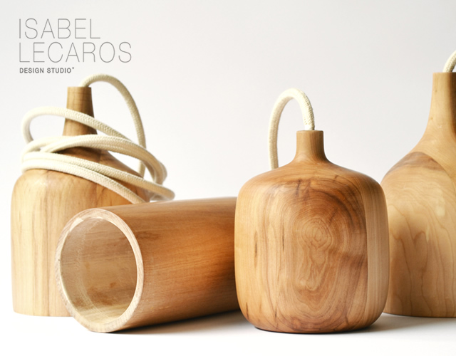 Rolls lamps by Isabel Lecaros 1o65 Rolls lamps by Isabel Lecaros