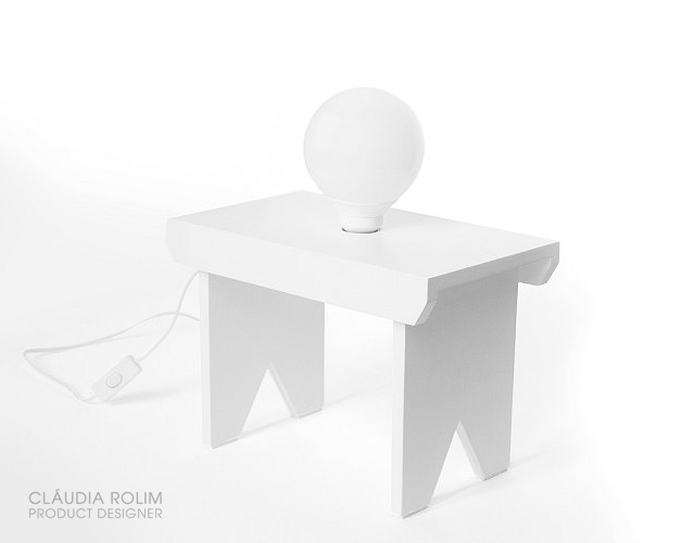 Banquinho lamp by Cláudia Rolim 1ot Banquinho lamp by Cláudia Rolim