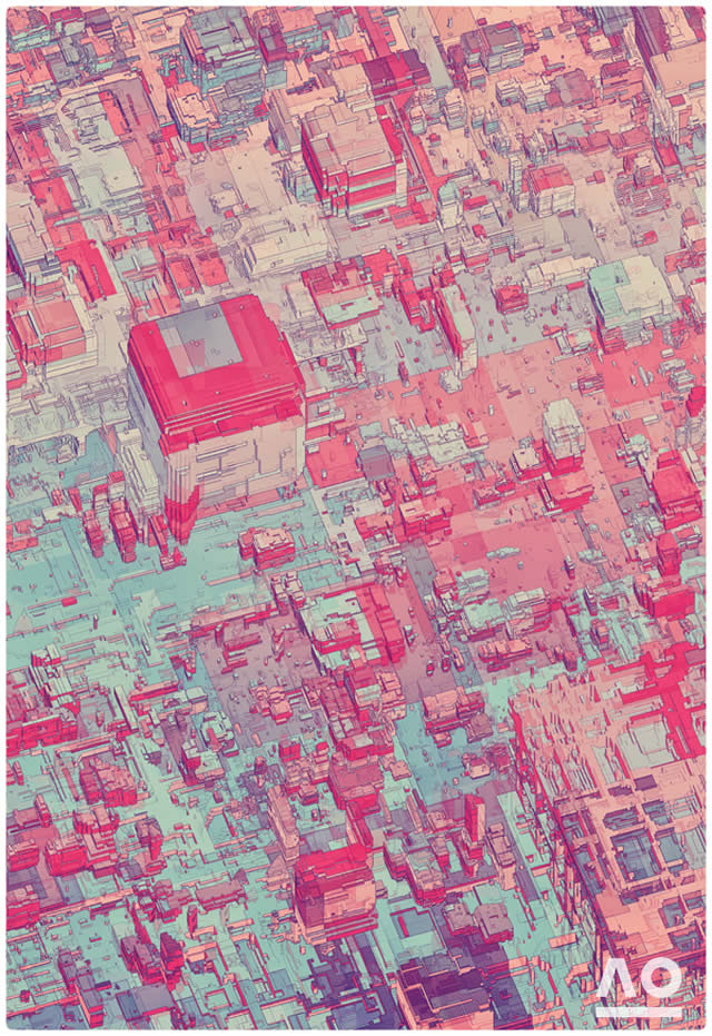 Pixel City by Atelier Olschinsky 2o4 Pixel City by Atelier Olschinsky
