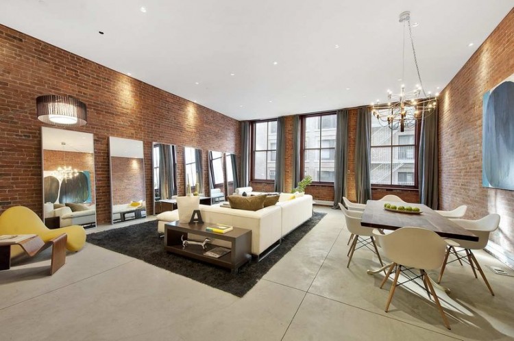 Amazing New York Apartment with a Glass Walkway 325 750x498 Amazing New York Apartment with a Glass Walkway