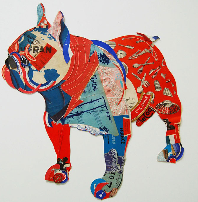 4 21 Peter Clark Dog Collages