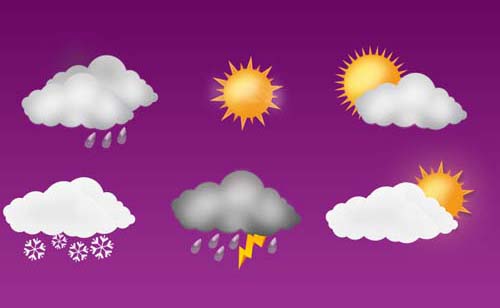 5.free weather icons 30 Sets Of Really Attractive Yet Free Weather Icons