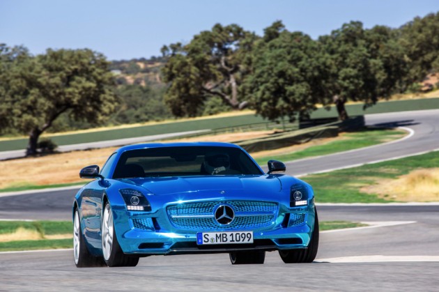 Mercedes Benz SLS AMG Coupe Electric 740 Horsepower Mercedes Benz SLS AMG Electric Supercar 111 Mercedes Benz SLS AMG Coupe Electric