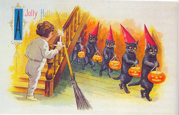 Bizarre Vintage Halloween Postcards Bizarre Vintage Halloween Postcards 1 Bizarre Vintage Halloween Postcards