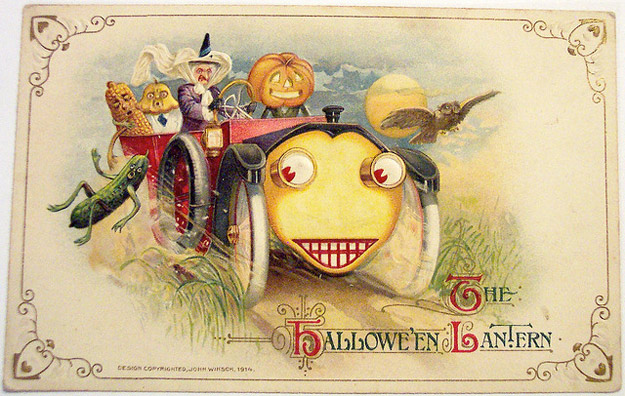 Bizarre Vintage Halloween Postcards Bizarre Vintage Halloween Postcards 3 Bizarre Vintage Halloween Postcards