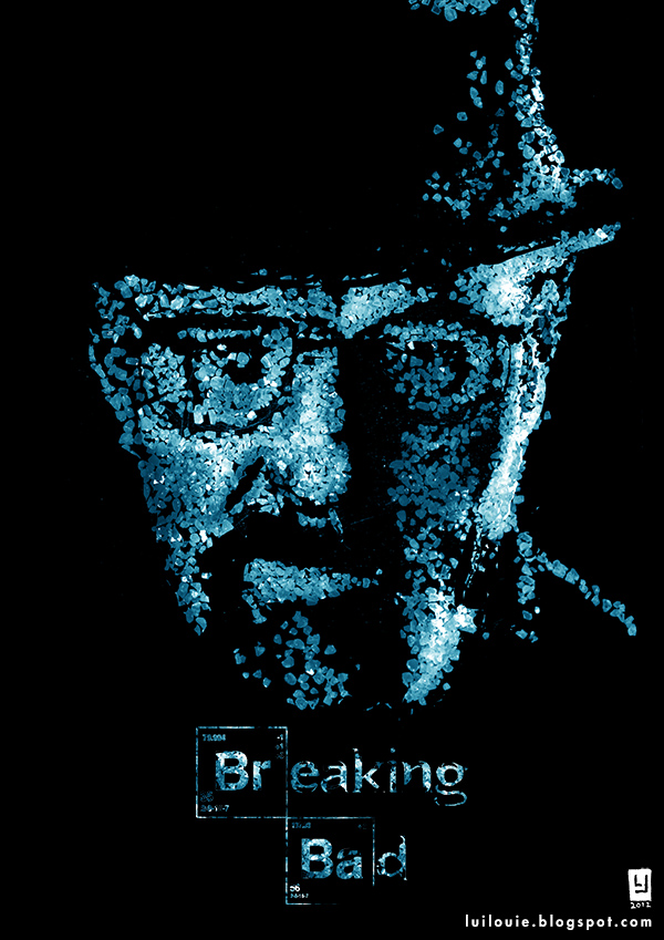 Blue Sky Breaking Bad Fan Art Breaking Bad Poster Blue Sky Breaking Bad Fan Art