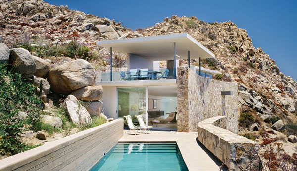 Contemporary Cliffside Home Contemporary Cliffside Home