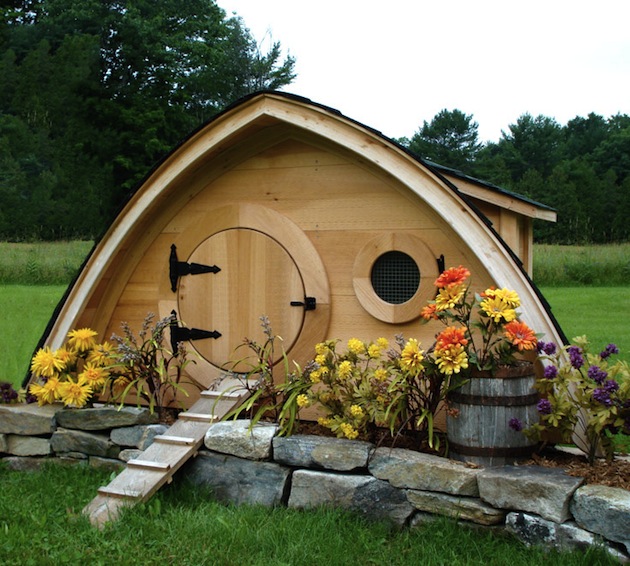 Cool Hobbit Inspired Chicken Coops Cool Hobbit Inspired Chicken Coops