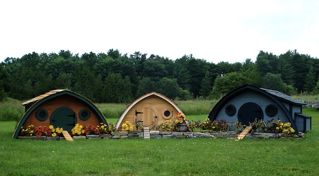 Cool Hobbit Inspired Chicken Coops Cool Hobbit Inspired Chicken Coops