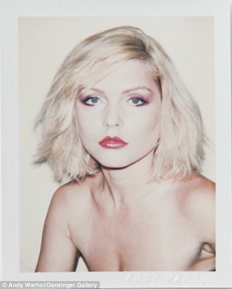 Debbie Harry 1980 Celebrity Polaroid Portraits by Andy Warhol