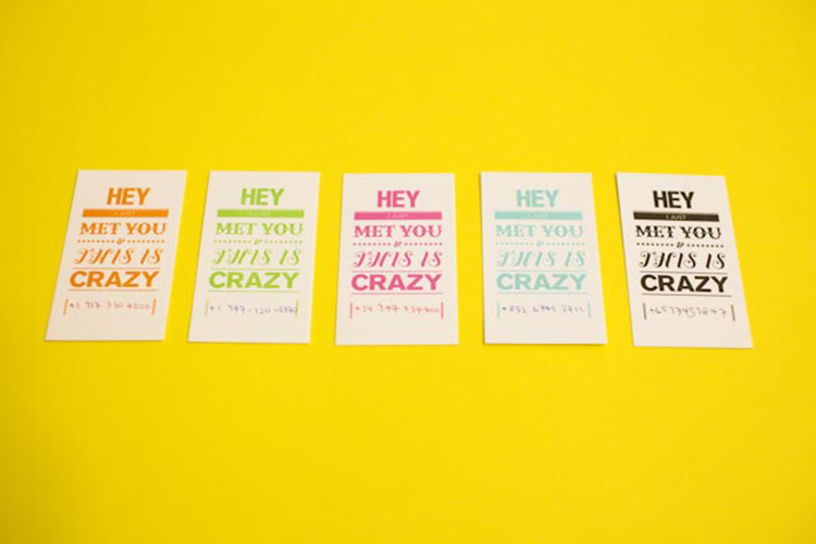 IMG 11353 Call Me Maybe pick up cards