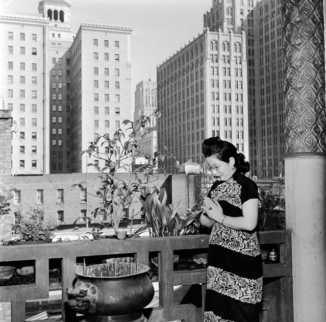  On a Balcony