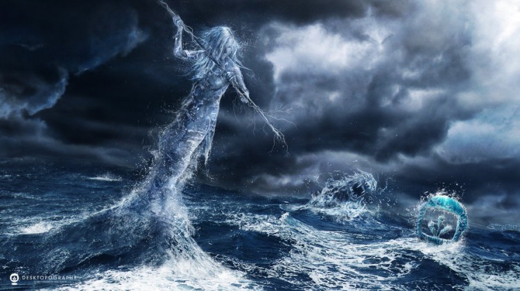 Raging Water by igreeny 750x421 20 Mind Blowing Photo Manipulation Examples V4