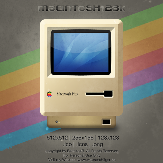 RetroMac Icon by B4lth4s4R 25 High Quality Free Icons For Mac