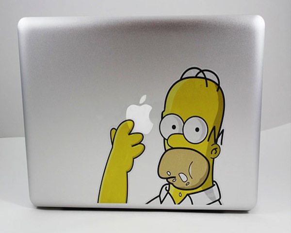 Simpson Decal For MacBook3 pic on Design You Trust Simpson Decal For MacBook3 Simpson Decal For MacBook