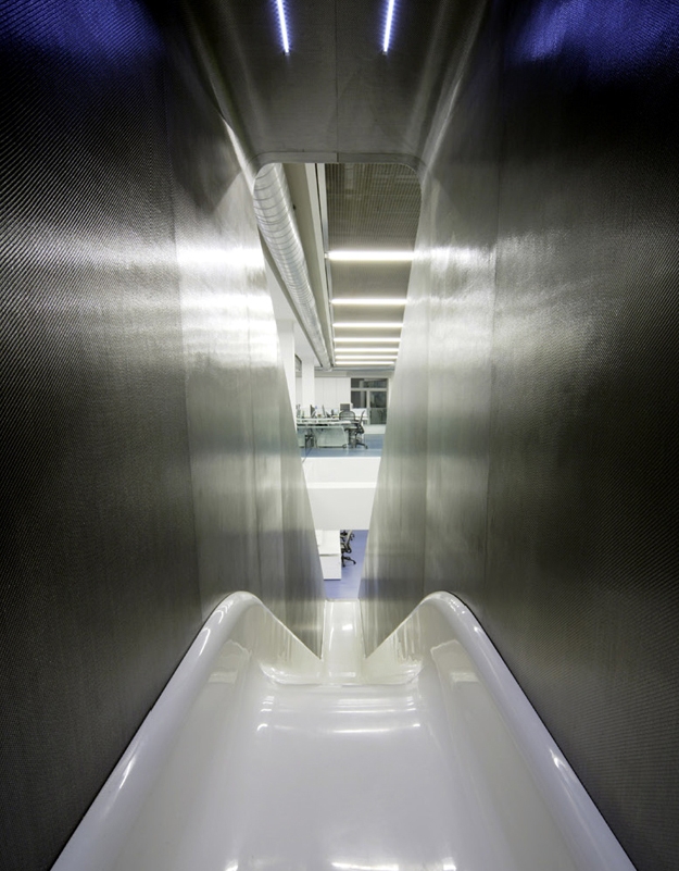 Red Bull Energy Drink Officialy Unveils London Office Space Slide Red Bull Energy Drink Officialy Unveils London Office Space