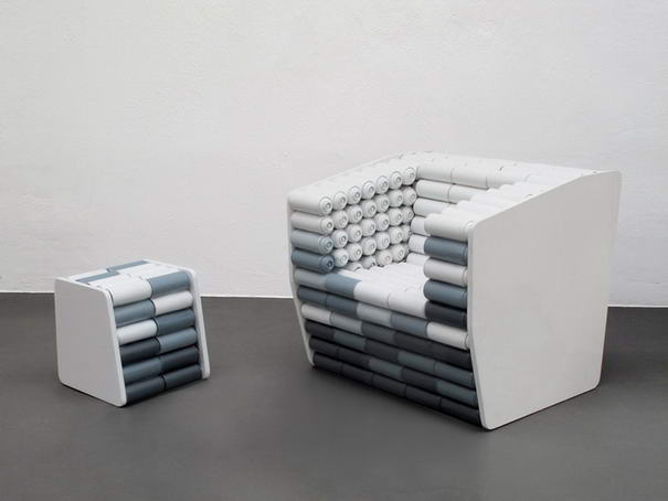 Armchair Created With 200 Spray Cans Sparvar By Luigi Semeraro Sparvar By Luigi Semeraro 2 Armchair Created With 200 Spray Cans Sparvar By Luigi Semeraro