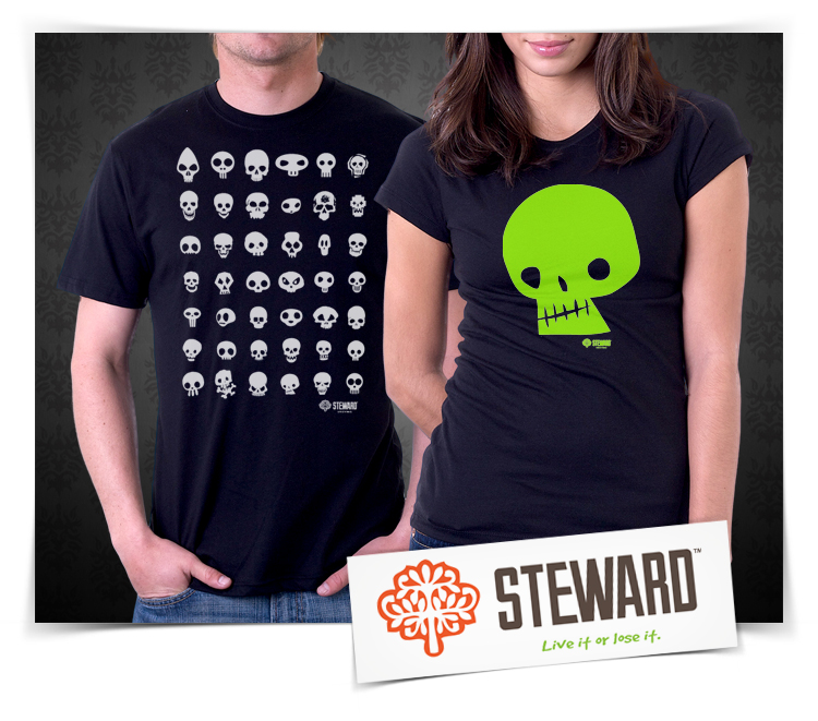 Skull Duggery T shirts by Steward StewardFrame3 Skull Duggery T shirts by Steward