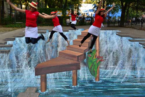 Greatest Street Art Painting Street painting in Berlin Greatest Street Art Painting