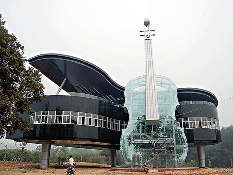 The Piano House in China 750x562 15 Most Creative Buildings Around The World