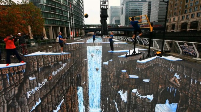 The World’s Largest and Longest 3D Street Art Example 2 GenCept The World’s Largest and Longest 3D Street Art Example