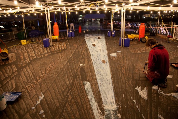 The World’s Largest and Longest 3D Street Art Example GenCept 750x500 The World’s Largest and Longest 3D Street Art Example