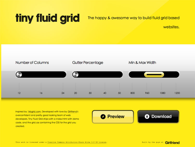 Tiny Fluid Grid copy Web Design Inspiration #17