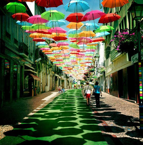 Umbrella Installation in Águeda, Portugal Umbrella Installation 7600 610 Umbrella Installation in Águeda, Portugal