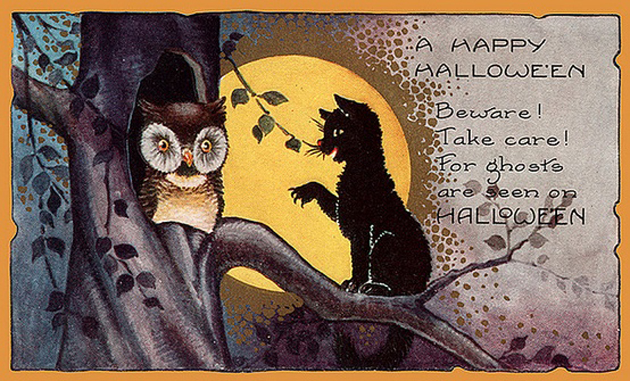 Creepy Vintage Halloween Cards Vintage Halloween Cards 1 Creepy Vintage Halloween Cards