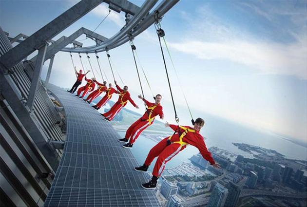 Edge Walk Over 1,000 Feet Up For The Thrill Seeker Walk Edge Walk Over 1,000 Feet Up For The Thrill Seeker