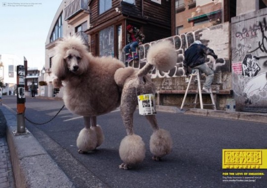 a 33 Animals in Creative Print Ads