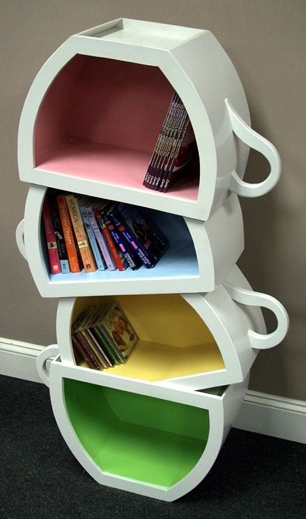 creative bookshelves 16 1 Creative Bookshelf Designs