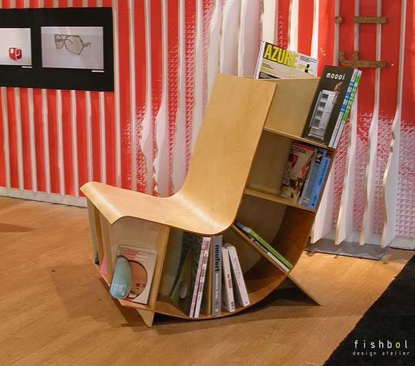 creative bookshelves 7 2 Creative Bookshelf Designs