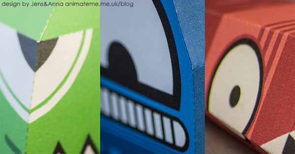 Papercraft Monsters by Jens&Anna email 011 Papercraft Monsters by Jens&Anna