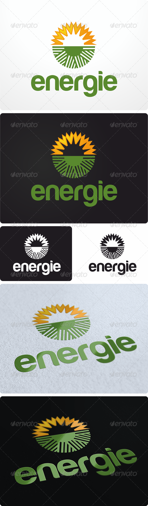 Awesome Clean Energy Logo Design ener Awesome Clean Energy Logo Design