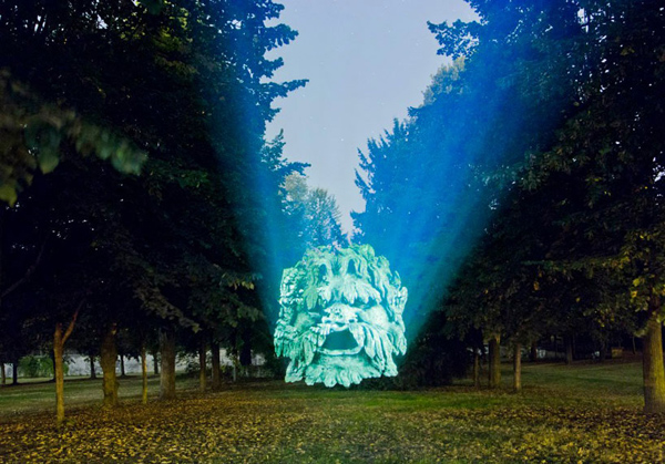  Gargoyle Tree Projections by Clément Briend 
