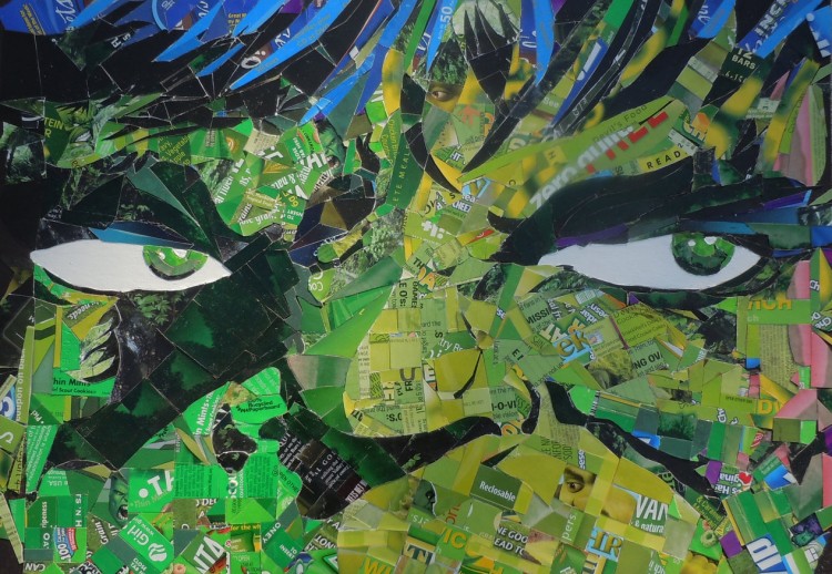 hulk 750x518 Up Cycled Art