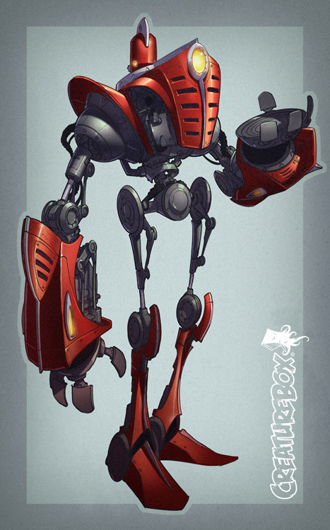 Robot illustrations by CreatureBox i1a135 Robot illustrations by CreatureBox