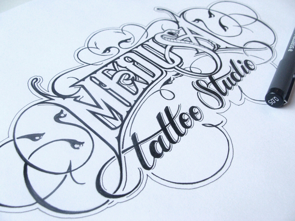 i1a57 Hand Lettering by Martin Schmetzer