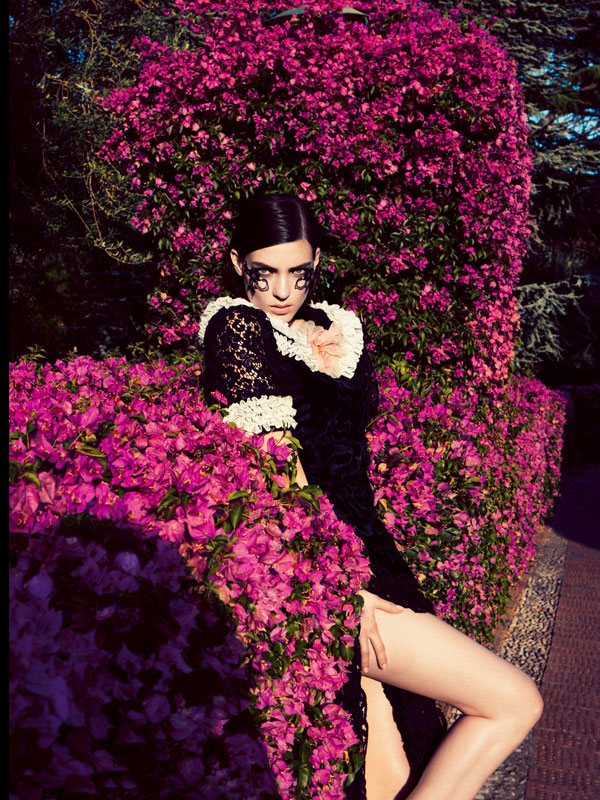 D&Gs Dolce Vita kati nescher by camilla akrans vogue germany october 2012 d and g 08 D&Gs Dolce Vita
