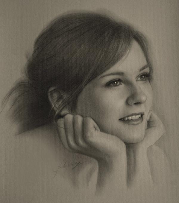 Pencil Sketches by Krzysztof Lukasiewicz kirsten dunst by krzysztof20d600 680 Pencil Sketches by Krzysztof Lukasiewicz