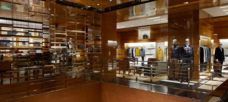 maison louis vuitton 3 750x335 Architecture – Louis Vuitton Shangai Plaza 66 Maison