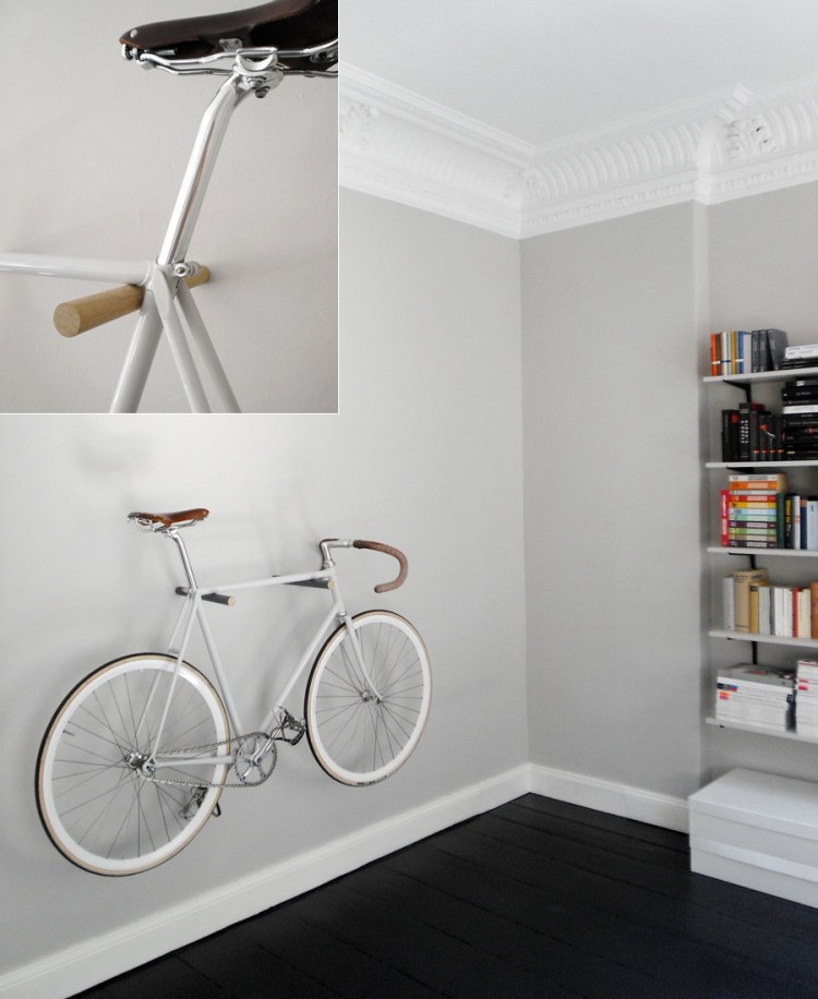 Wooden bike hook, minimal and simple minimal wooden bike hook large 750x916 Wooden bike hook, minimal and simple