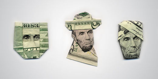 money origami 2 Moneygami by Yosuke Hasegawa