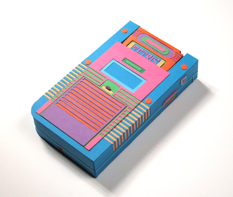 80′s Electronics Recreated Out of Paper paper electronics 9 80′s Electronics Recreated Out of Paper