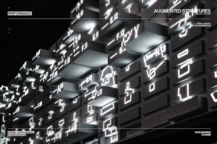 photo 01 750x499 Refik Anadol + Alper Derinbogaz: Augmented Structures v2.0