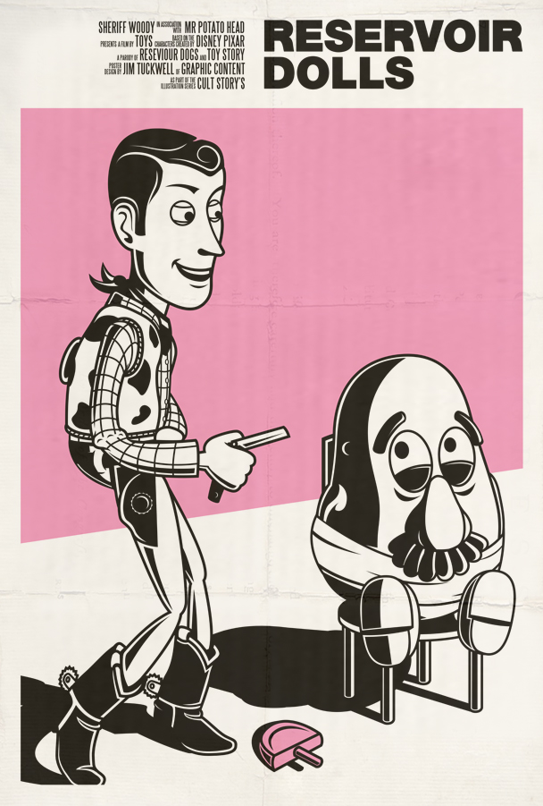 Classic Movie Posters Starring Pixars Toy Story Characters pixar movie 02 Classic Movie Posters Starring Pixars Toy Story Characters